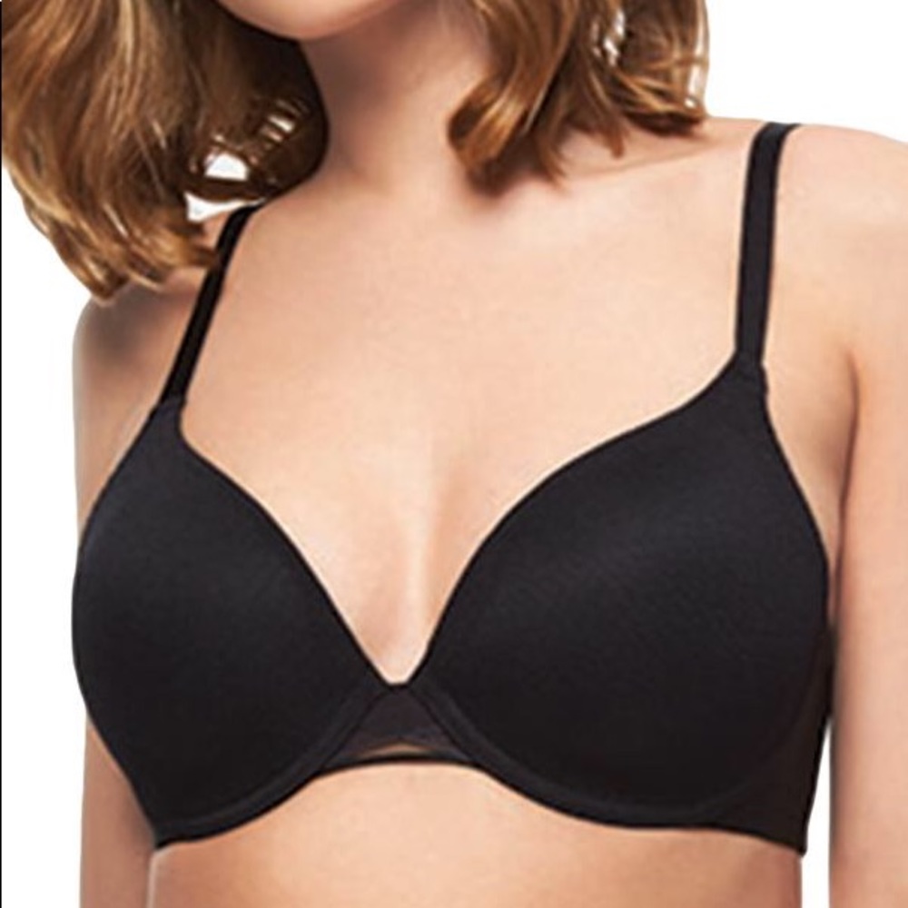 Chantelle 32H C Smooth 2906 Plunge T-shirt Bra